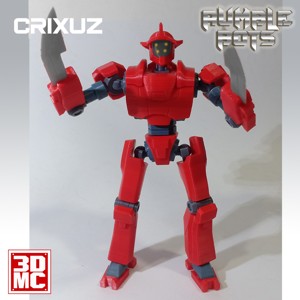 RUMBLE BOTS - CRIXUZ (CULTS CU-ND - COMMERCIAL USE - NO DERIVATIVE)
