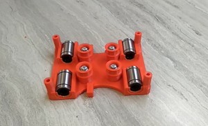 Pulley for drawing robot
