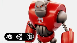 CRAZY FROG ROBOT Rigged for Unreal Engine - Unity - MIXAMO