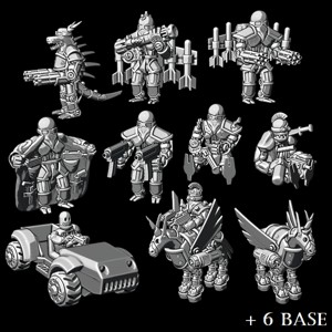 BIG ROBOT PACK 2 - ONLY FOR 9.99€! (32MM SCALE, SCALEABLE)