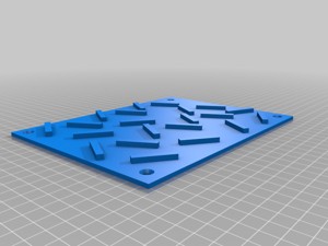 grip track for lawn mower robot docking station