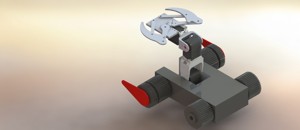 mini rescue robot