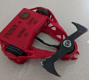 150g Combat Robot - Fury Jr v9