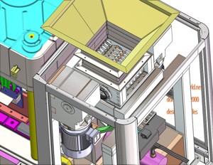 industrial 3D model 150 ton press machine