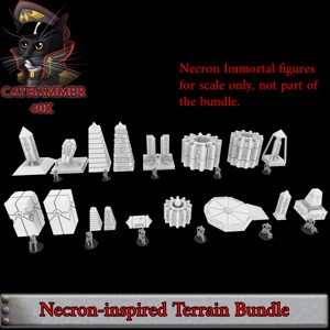 NECRONICAL-INSPIRED TERRAIN BUNDLE - FDM FRIENDLY