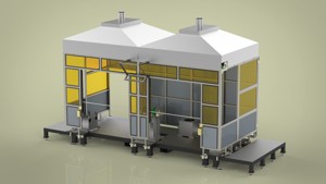 Cabin Robot Welder
