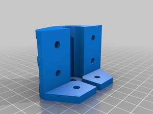 Hoverboard Motor to Aluminum Extrusion Clamp w/ Full Retention Wing