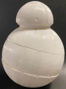 Life sized BB-8 segmented