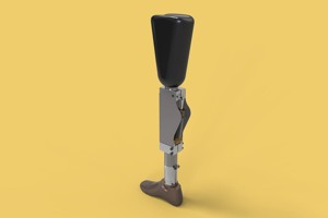 ARTIFICIAL PNEUMATIC PROSTHETIC LEG