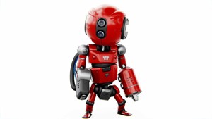 INDUSTRIAL BOT V-2  RIGGED