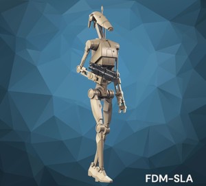 Battle Droid 3D Model