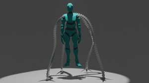Doc Ock Style Robotic Arms