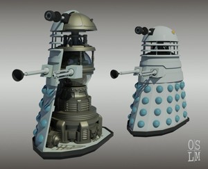Cutaway Dalek - Mark 3A Travel Machine