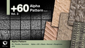 More than 60 Alpha pattern Vol 3 scifi