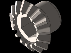 15T bevel gear
