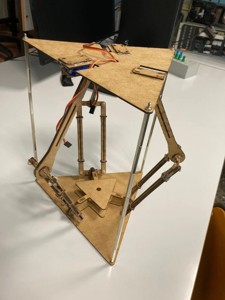Low cost delta robot