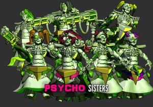 CUTIECRON PSYCHO SISTERS