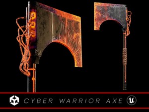 Cyber Warrior Axe 