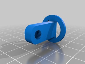 Simple Robot Gripper Servo Mount