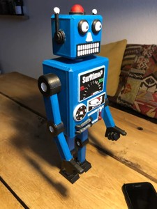 Kitesurfing robot