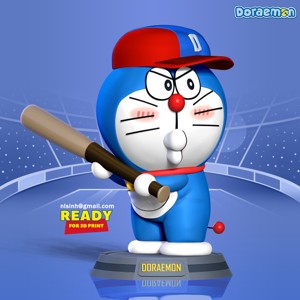 DORAEMON - BASEBALL PLAYER