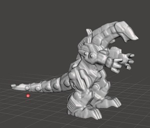 DEATH SAURER GASHAPON PVC PLASTIC FIGURE TOY MINI MODEL