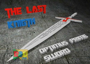 KNIGHT SWORD FOR OPTIMUS PRIME LEADER CLASS