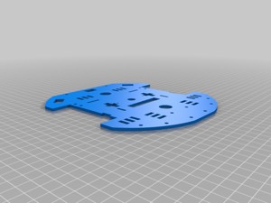 Chassis for 2WD Mobile Robot