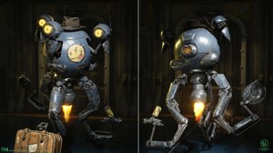 Robot Assistant Fallout