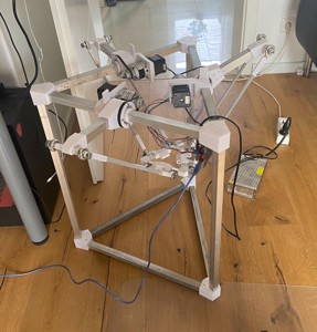 Modular Delta Robot with  Nema17