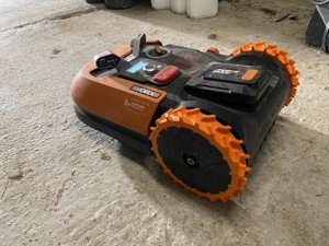 RIM AND TIRE FOR WORX WR147 ROBOT MOWER