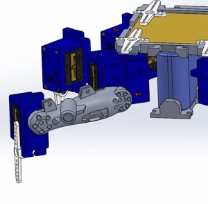 42mm Length Legs for SG-90 Servo Quadruped