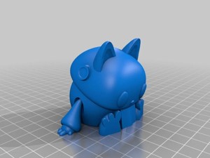 Remix - Tiny articulated bot - cat version