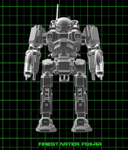 AMERICAN MECHA FIREMAN FS9-RR