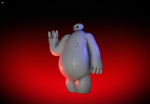 BAYMAX 3D MODEL - YOUR FAVORITE HERO FROM BIG HERO 6