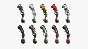 10 Robotic Arm A Collection - Character Design SciFi
