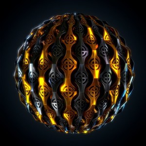 Hard Surface material - VOL 04 - Maps - SBsar sci-fi Pattern