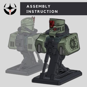 ZAKU II HEAVY COMMANDER TYPE BUST INSTRUCTIONS