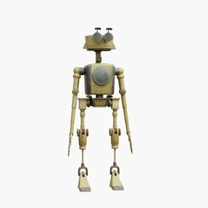 Robot Humanoid-A1 rigged