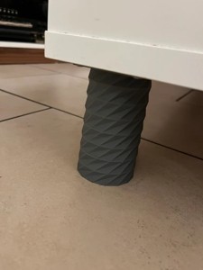 Higher feet for ikea boksel couch table