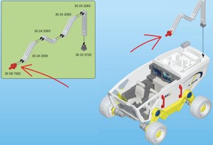 Playmobil Marsrover Robot-Arm Connector