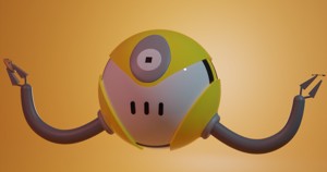 KVN from Final Space - Kevin de Final Space