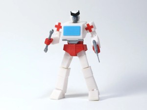 Articulated G1 Transformers Ratchet - No Support