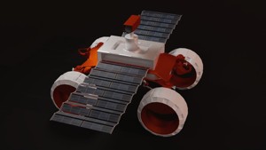 Martian Land rover sci-fi