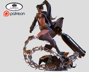 MATO KUROI + SEXY VERSION (BACK ROCK SHOOTER)