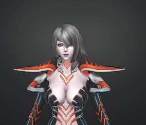 cyber girl w