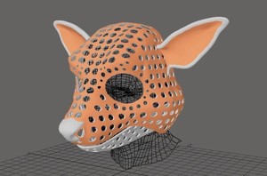 Fursuit- or puppet-head base - version 57 - toondeer