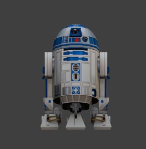 R2-D2 STAR WARS READY TO PRINT