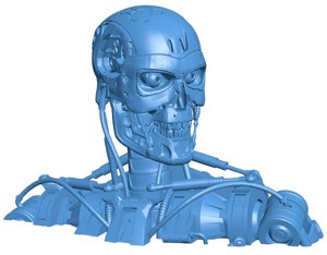 Robot T-800 bust