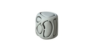 SciFi Cube Object No 67246 Low Poly Shape